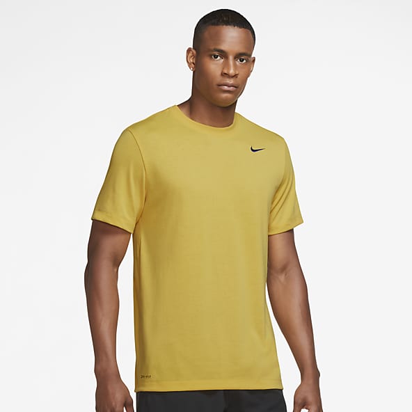 Nike shirt gelb clearance