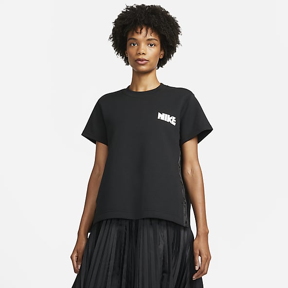Women's Black Tops \u0026 T-Shirts. Nike GB