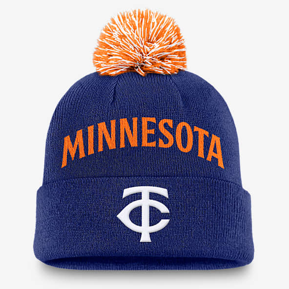 Minnesota Twins Peak Men's Nike MLB Cuffed Pom Beanie