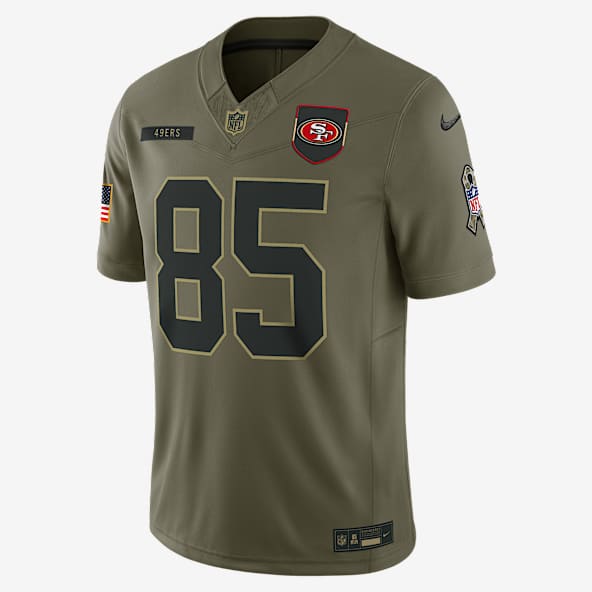 George Kittle San Francisco 49ers Salute to Service Men's Nike Dri-FIT NFL Limited Jersey