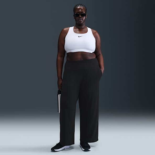Nike Zenvy Women's Dri-FIT High-Waisted Wide-Leg Pants (Plus Size)