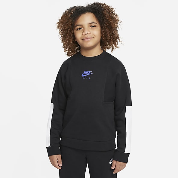 Nike junior air crewneck sweatshirt clearance