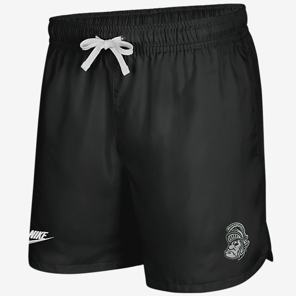 Michigan state authentic outlet basketball shorts