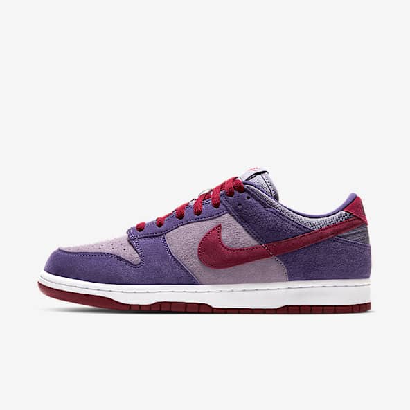 Paarse nike new arrivals schoenen