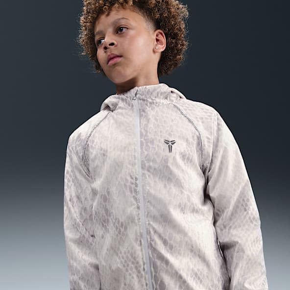 Kobe Chamarra de tejido Woven ligera para niños talla grande
