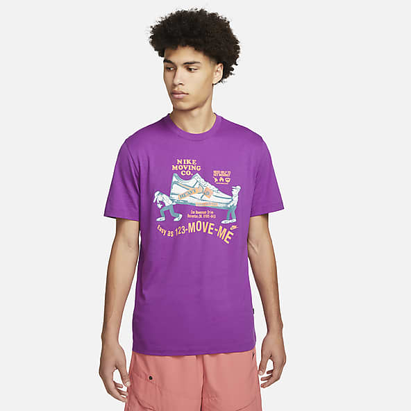 entiteit Aquarium Cornwall €25 - €50 Paars Shirts met korte mouwen. Nike NL