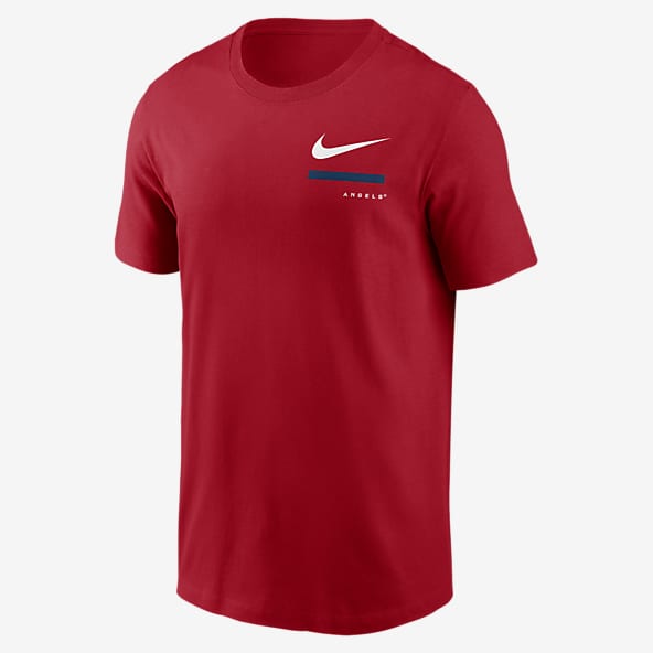 Nike, Shirts, Nike Pro Mens Los Angeles Angels Authentic Drifit Mlb  Performance Apparel