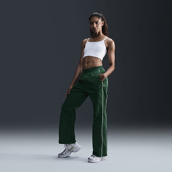 Green nike tracksuit discount