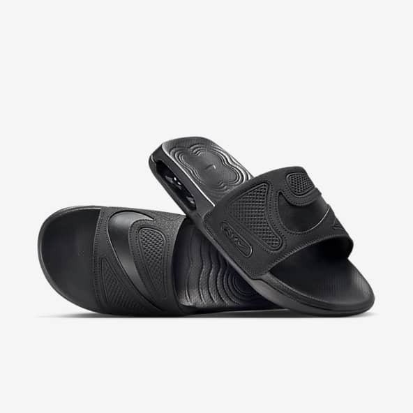 NEW Nike Kawa Kids Girls Slide Sandals Flops 819353-001 Size 3Y Pink Black  | eBay