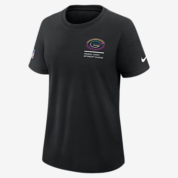 Green Bay Packers Crucial Catch Playera Nike Dri-FIT de la NFL para mujer