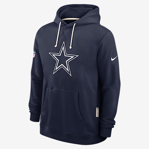 Dallas Cowboys Initial Home Sideline Men's Nike Dri-FIT NFL Pullover Hoodie