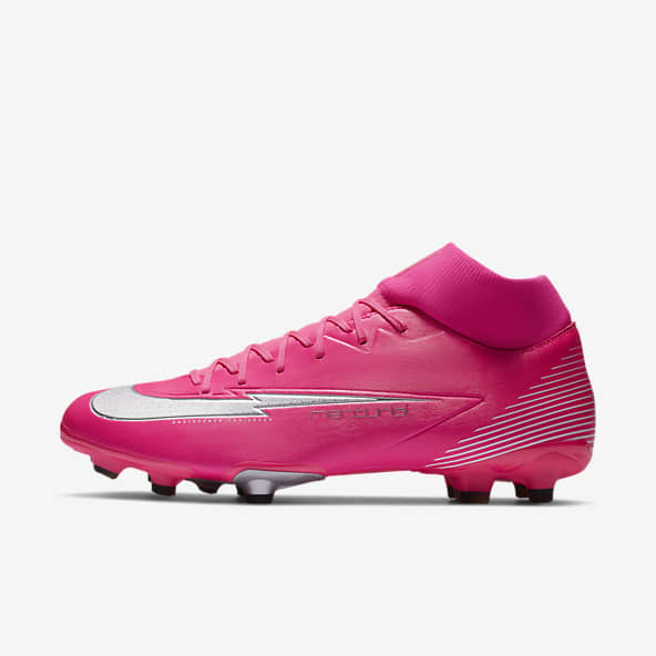 pink football trainers