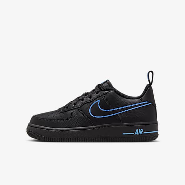 air force 1 black junior size 4