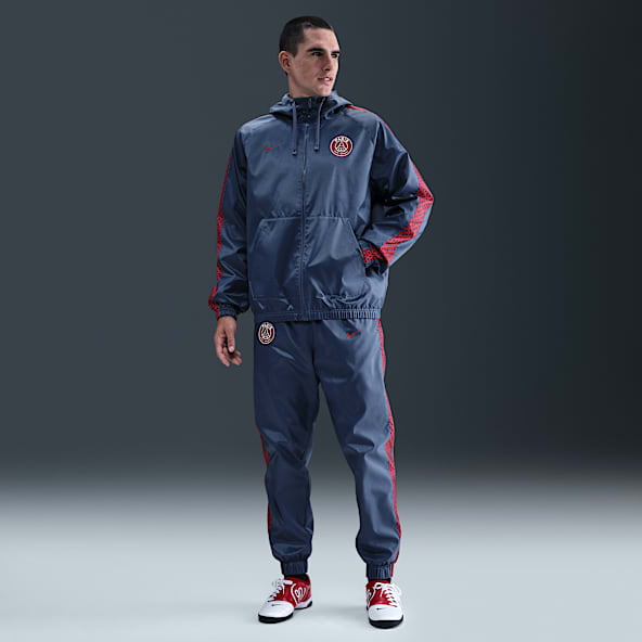 Paris Saint-Germain Men's Nike Football Hooded Woven Tracksuit