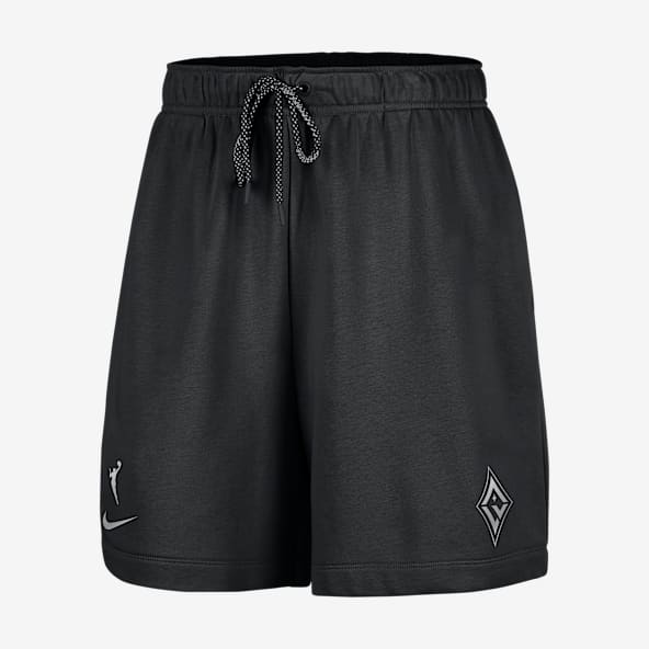 Las Vegas Aces Shorts Nike de tejido Fleece de la WNBA de 15 cm para mujer