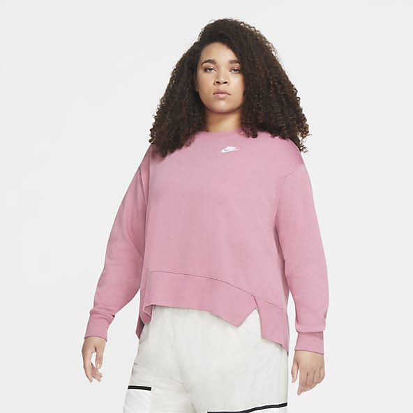 nike lace up hoodie plus size