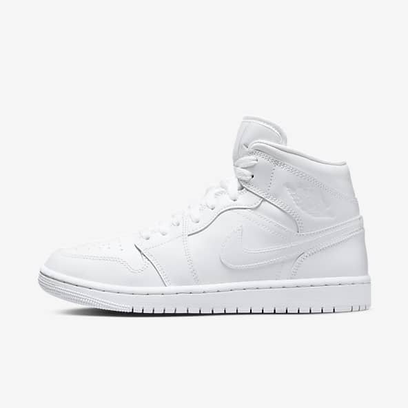 Caracterizar marcador Milímetro Jordan 1 White Shoes. Nike JP