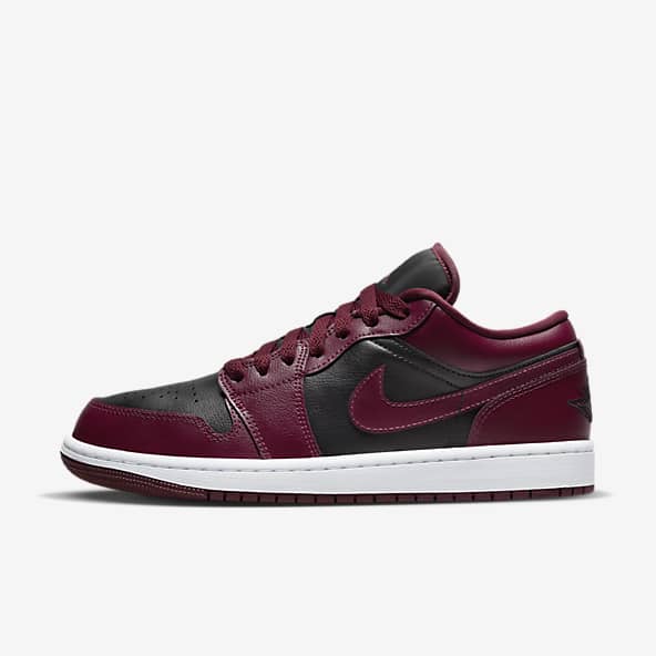 Jordan rojo y negro