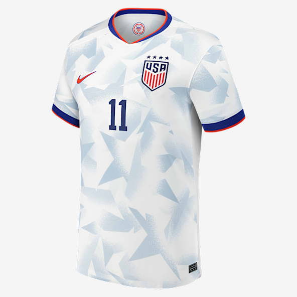 Selección de futbol femenino de Estados Unidos local 2025 Stadium Sophia Wilson Jersey de futbol Nike Dri-FIT para niños talla grande