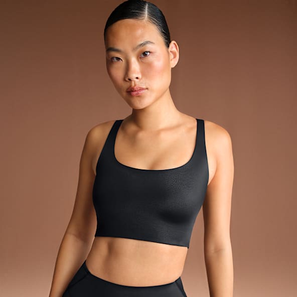 NikeSKIMS Shine Women's Scoop-Neck Bra Top