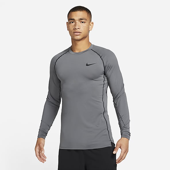 Camisetas deportivas de manga larga para hombre, camiseta atlética para  gimnasio, entrenamiento, fútbol, uniforme