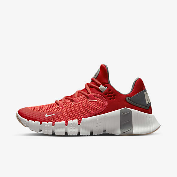 Rood Schoenen. Nike BE