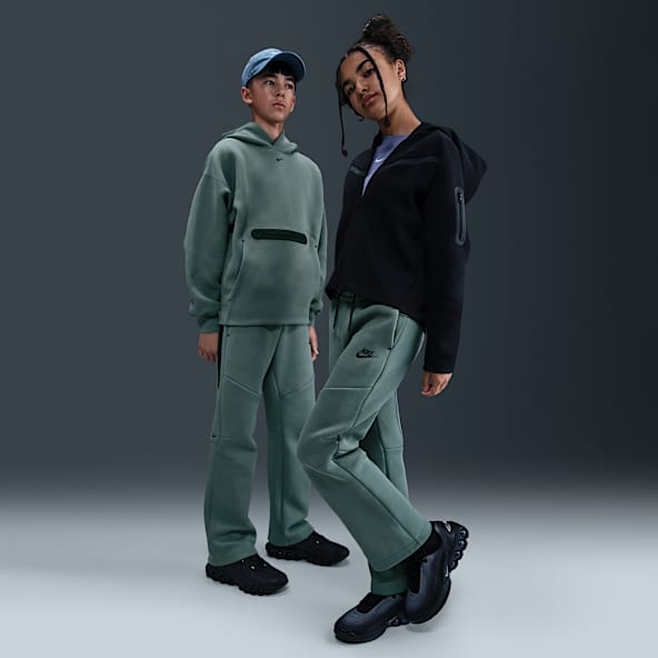 Nike Sportswear Tech Fleece Big Kids' (Boys') Open-Hem Pants