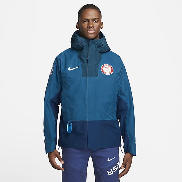 nike jackets men blue