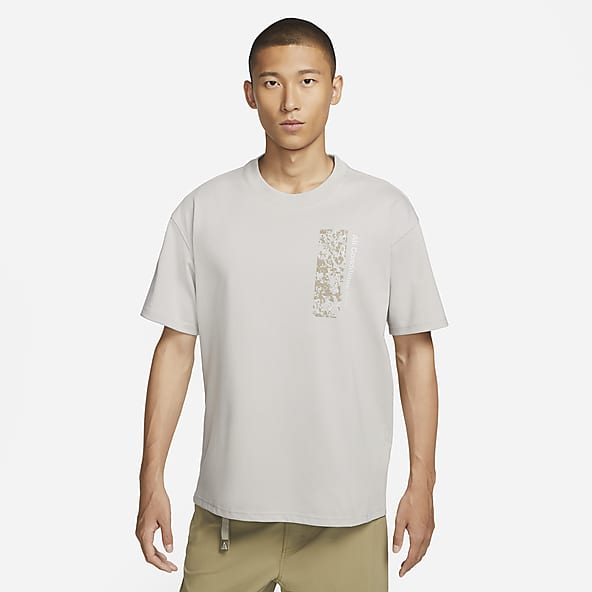 Nike Men's T-Shirt - Grey - XXL