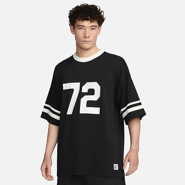 Oversized Black Graphic T-Shirts Tops. Nike MY