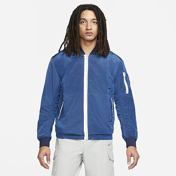 blue and orange nike jacket