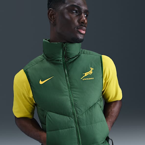 Springboks Pánská vesta Nike Rugby Sideline Fill