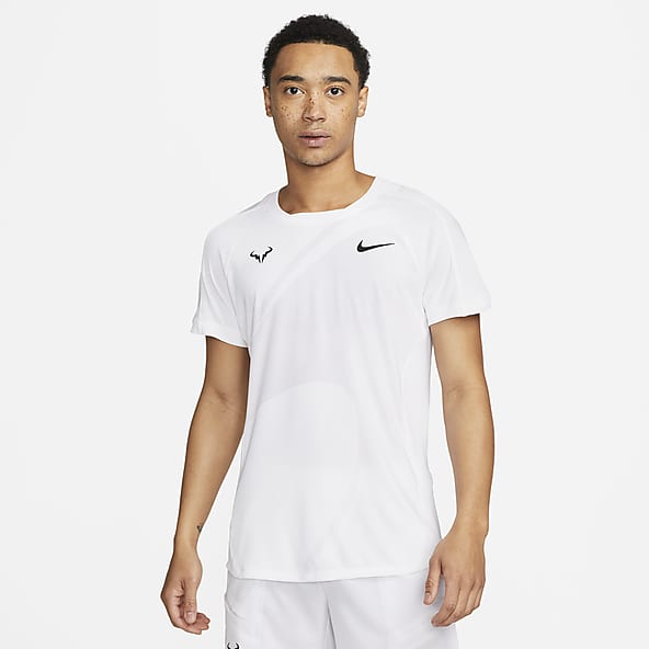 Camiseta camisa del tenis hombre blanco