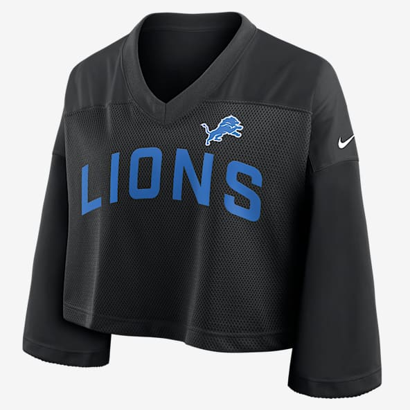 Detroit Lions Wide Receiver Jersey Fashion Women's Nike Dri-FIT NFL Cropped Top
