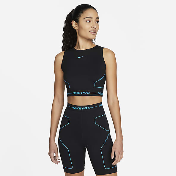 nike strapless top and shorts
