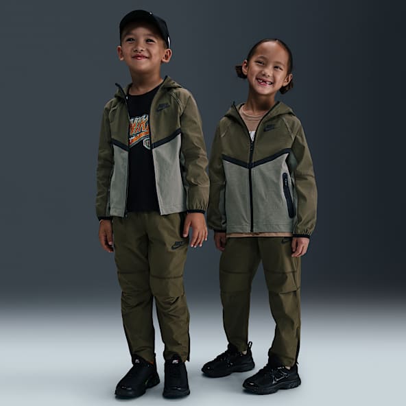Nike Dri-FIT Nike Dri-FIT Little Kids' 2-Piece Full-Zip Tech Woven Set