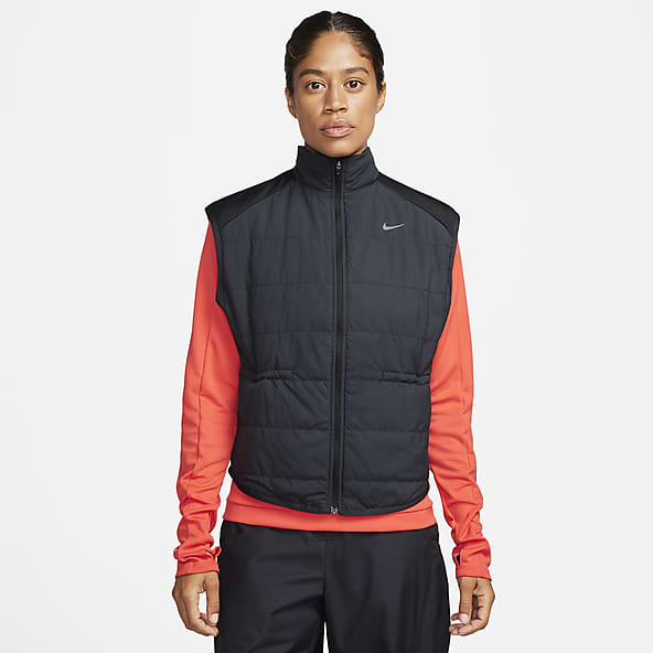Nike Veste Running Essential - Fuchsia/Argenté Femme