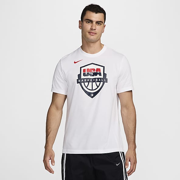 USAB Nike Dri-FIT-basketball-T-shirt til mænd