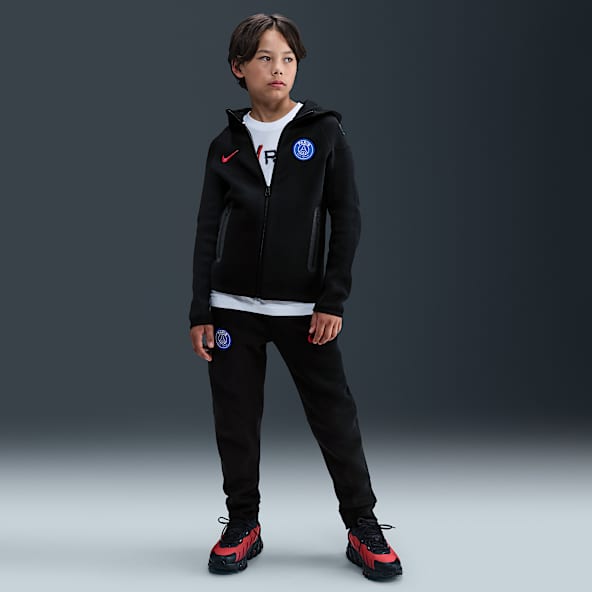 Paris Saint-Germain Tech Third Older Kids' Nike Total 90 Football Fleece Pants