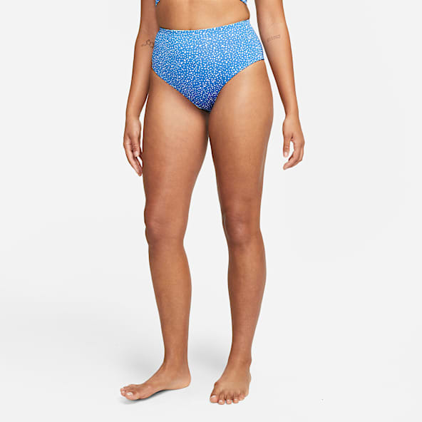 Nike Adventure Calzón bikini sexy de cintura alta y doble vista para mujer