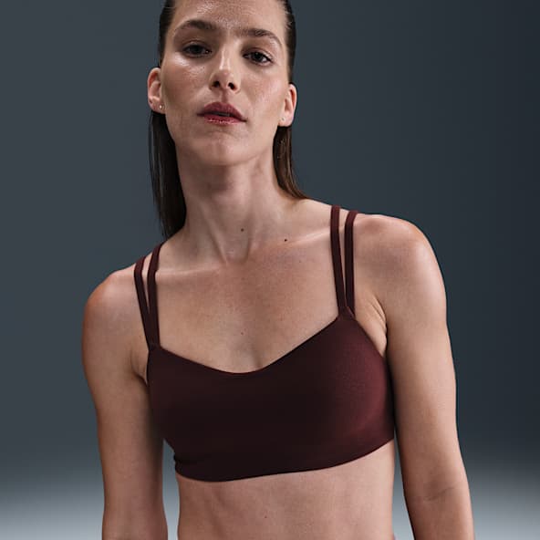 Nike Zenvy Strappy Bra deportivo de baja sujeción con almohadillas para mujer