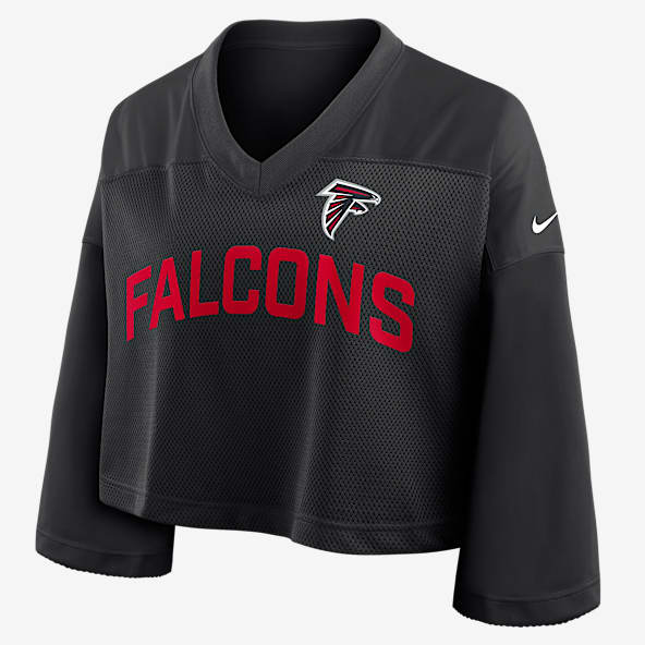 Atlanta Falcons Wide Receiver Jersey Fashion Top cropped Nike Dri-FIT de la NFL para mujer