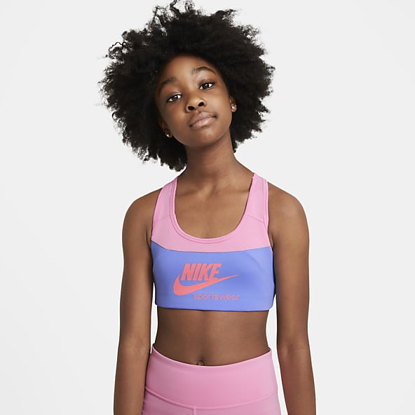nike girls bras