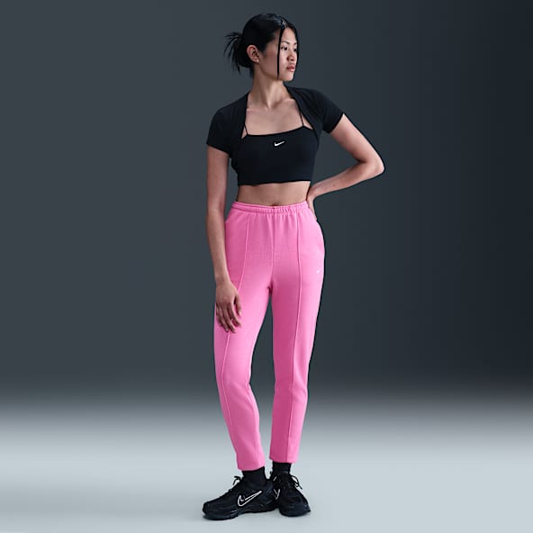 Nike Sportswear Chill Terry Pants de French Terry slim de tiro alto para mujer