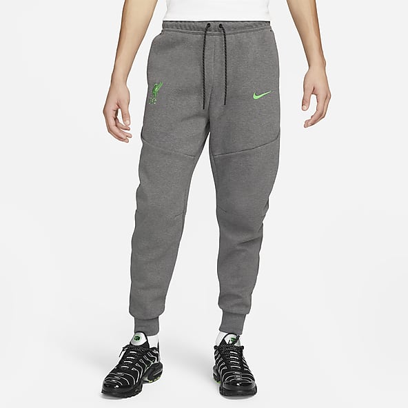 Meias de jogging Nike Tech Fleece Slim Fit Bege e Branco para homem