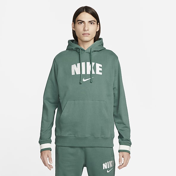 verdes con y capucha. Nike