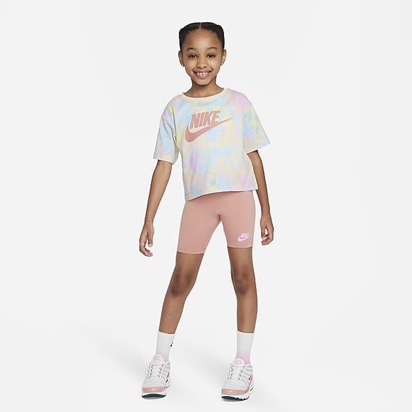 Nike Just DIY It Bike Shorts Set Little Kids' 2-Piece Set.