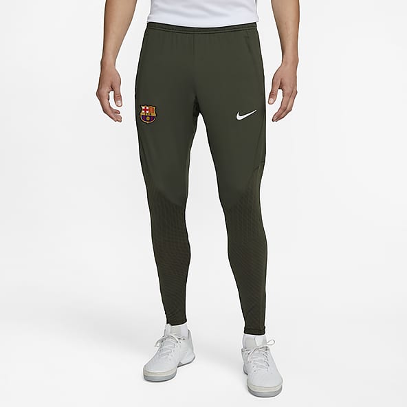 Nike Pro Men's Training Trousers Bv5515-355 Olive Green Size Medium Slim  Fit for sale online