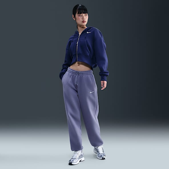 Nike Sportswear Phoenix Fleece Pantalon de survêtement oversize à taille haute pour Femme