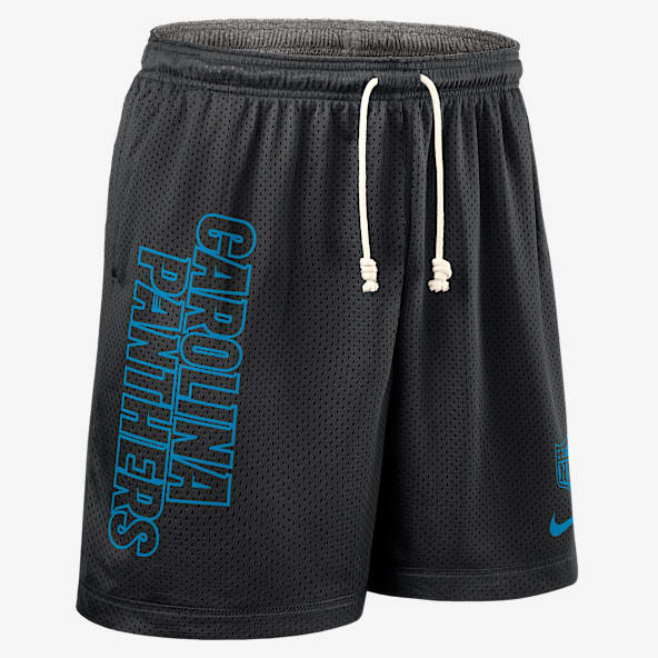 Carolina Panthers Sideline Reversible Shorts Nike Dri-FIT de la NFL para hombre